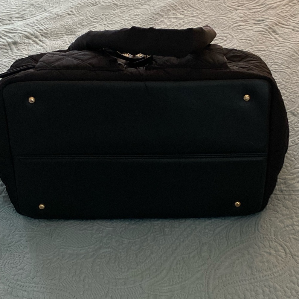 Joan & David Quilted Tote Bag With Laptop Space Gem